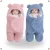 Saco de Dormir Bebe Ursinha Menina e Menino Maternidade | 6 Cores Disponíveis