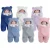 Saco de Dormir Bebe Ursinho com Sherpa Inverno Menina e Menino Charutinho Enrolar o Bebe | 2 CORES