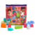 Sacola Vermelha com 60 Blocos de Montar Grandes e Coloridos, Conjunto de Brinquedo para Idades a par