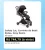 🛍️Safety 1st, Carrinho de Bebê Bytes, Grey Denin