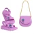 🛍️Sandália Infantil Menina Confortável Com Bolsinha Elegante Estilosa