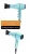 Secador de Cabelos Taiff Style Tiffany Motor AC Profissional 2000W – Azul