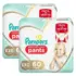 > 💝Kit Fralda Pampers Confort Sec Super Tamanho G 120 Tiras
