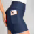 💎 Shorts Academia Feminino Modelador Com Bolso Zero Opacidade