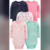 Simple Joys by Carter’s Body de manga comprida para bebês meninas, pacote com 5, verde menta/bolinhas marinhas/rosa/borboletas/floral, 24 meses!