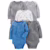 Simple Joys by Carter’s Body unissex de manga cumprida (0 a 6 meses)