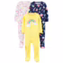 Macacão de dormir para bebês 2-pack Neutral Fleece Footed Sleep and Play Simple Joys by Carter’sUnisex Bebê