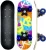 Skate Infantil SK8 Madeira 43,5cm até 30kg, DM Radical, Modelo: DMR6306 SK8, Cor: Multicor*