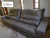 Sofá Retrátil/Reclinável Sevilha 3,00m Suede Veludo Tabaco c/ Molas Ensacadas – King House*
