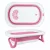 Super Banheira Infantil Antiderrapante KaBaby Rosa