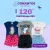 Super COMBO de verão 🌞🧡 na LuaMix!!!! São  6 conjuntinhos lindos e estilosos por apenas R$20 cada🎉 Dá pra acreditar? Finalize com o cupom  🎟️ 6por120 🥵 Pode parcelar 💳