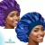 SUPER OFERTA -Touca/Gorro de Dormir de Cetim com Aba Faixa Larga Gigante Cabelo Anti Frizz Toca Head