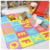 Tapete Alfabeto e Numérico Eva Tatame Infantil Educativo Criança Peças 29x29cm 08mm 26 ou 36 Peças