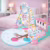 Tapete De Atividades Com Piano E Bluetooth Maxibaby – Rosa
