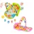 Tapete de Atividades Musical com Piano para Bebê, Arco de Brinquedos Interativos, Estampado e Cores Vibrantes (Verde)