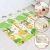 Tapete Infantil Emborrachado Dupla Face 180x150x0.6cm para Bebê Brincar e Aprender