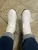 Tênis Feminino Fit GuGi Botinha De Academia em Camurça Leve Bota Com Zíper Lateral 203-GG Branco