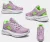 Tênis Infantil Kappa Force Menina – Verde Limão+Roxo (24 ao 29)