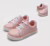 Tênis Molekinha Liso Rosa (Tam 17 ao 22)