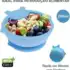Jogo Talheres Colher Garfo Inox Infantil Kit Com Estojo Bebê, Clink