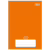 Tilibra – Caderno Brochura Capa Dura 1/4 D+ Laranja 48 Folhas