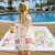 Toalha de Banho Praia Piscina Menina e Menino Infantil Estampas Divertidas com Tecido de Secagem Rápida Anti Odor