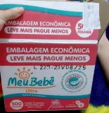 Toalha Umedecida Meu Bebê Ultra Caixa 500 unidades