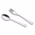 Tramontina 66970030 Jogo de Talheres Infantil Aço Inox com 2 Peças, Prata