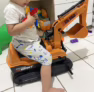 😍 Trator Giant Escavator Até 50Kg, Roma, Multicor