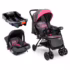 Kit 3 Mamadeiras Easy Flow Elefante Rosa 120 270 330ml