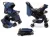 Travel System Reverse, Cosco, Azul Rajado
