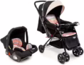 😍 Travel System Reverse Duo, Cosco, Bege Onda (cor lançamento)