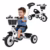 Triciclo Infantil 2 Em 1 Com Empurrador Pedal Passeio Motoca