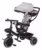 Triciclo Infantil 4 Em 1 Multifuncional Carrinho De Bebê Com Empurrador E Capota Solar Cinza Kababy Preto