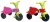 Triciclo Infantil Rosa e Vermelho