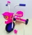 Triciclo Ultra Bike Top Girl Velotrol Rosa