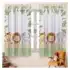 Cortina de Voal Blackout 100% Corta Luz 2,20m x1,30m Cores Variadas