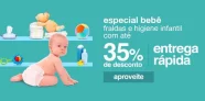Vários itens Bebê nas Americanas