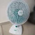 Ventilador de mesa 30cm, Ultra, 110V, Branco/Azul – V-30-6P