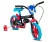 Verden Bicicleta Infantil Sonic Aro 12 Preta e Azul com Rodinhas e Garrafinha