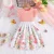 Vestido De Bebê Menina Crianças 5-12 Anos Verão Moda Sem Manga Floral Vestidos De Princesa Infantil
