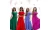 Vestido de menina Juvenil Longo 3 Tres Marias