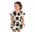 Vestido Floral Bicolor Kyly (Tam. 1 ao 8)