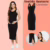 🧡 Vestido  Gestante Canelado Midi Com Fenda