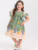🔥 Vestido Infantil 4 Estações Primavera Verão Outono Inverno Soltinho Estampado Acetinado