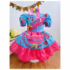 Conjunto Infantil De Moletom feminino Quentinho kit com 2 peças