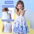 VESTIDO INFANTIL TEMA BORBOLETA FESTA MENINA CASUAL RODADO