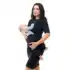 Blusa Camisa Camiseta Amamentação Transpassada com Abertura Frontal em Viscolycra Várias Cores