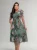 Vestido Midi Tule Estampado Evangélico