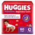 Fraldas Huggies Supreme Care Roupinha XXG com 48